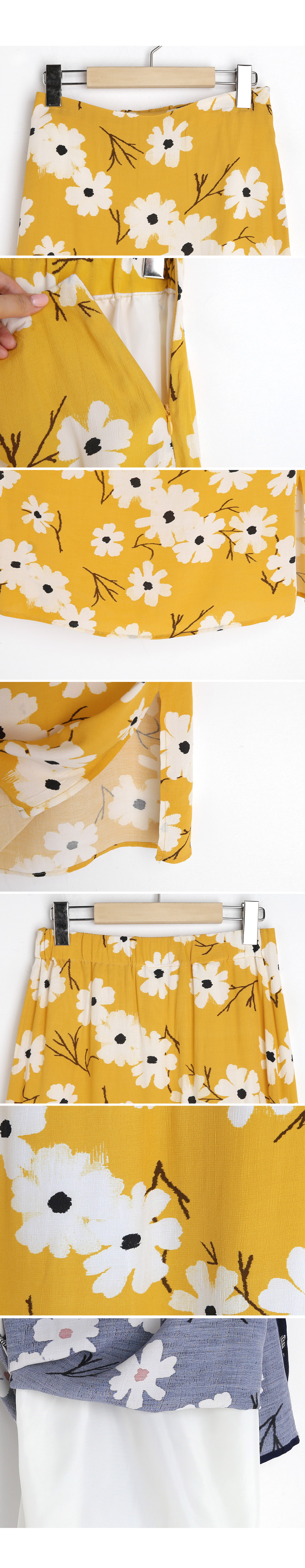 フラワープリントスリットスカート・全2色 | DHOLIC | 詳細画像8