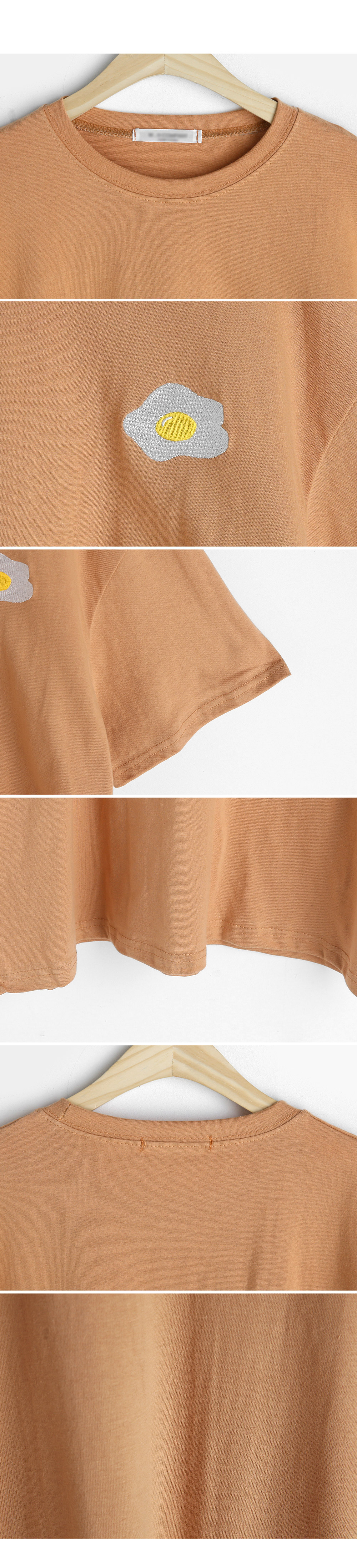 フライドエッグ刺繍Tシャツ・全4色 | DHOLIC | 詳細画像6
