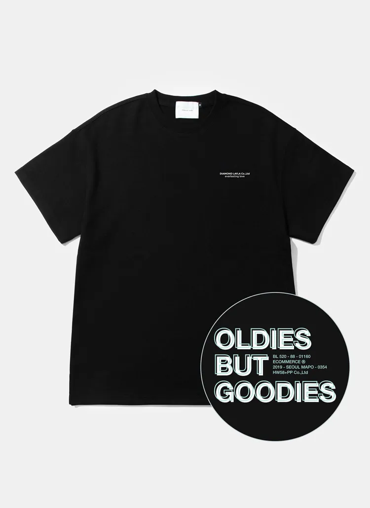 O.B.GショートスリーブTシャツ(ブラック) | 詳細画像1