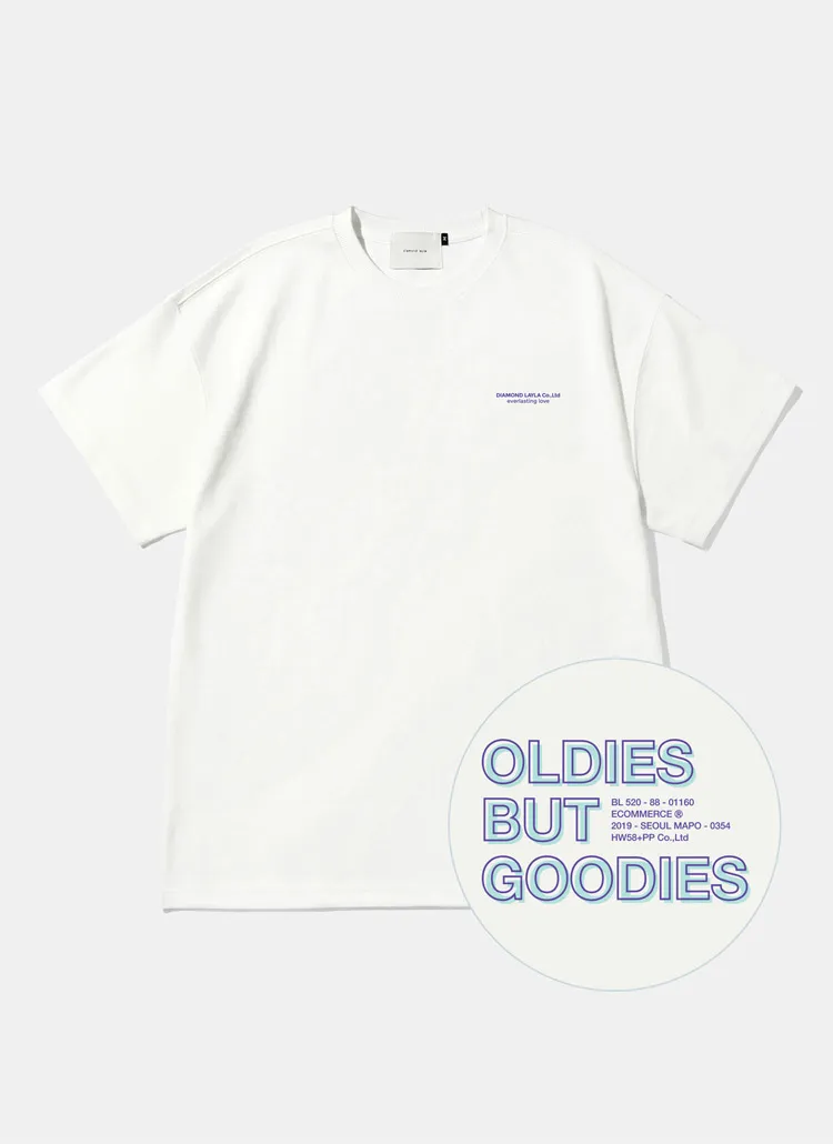 O.B.GショートスリーブTシャツ(ホワイト) | 詳細画像1