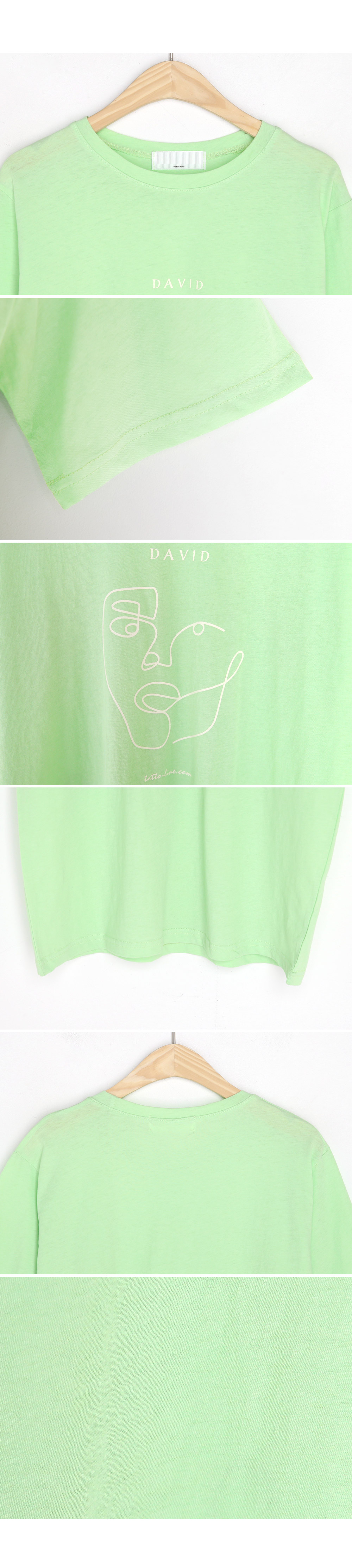 フェイスドローイングTシャツ・全3色 | DHOLIC | 詳細画像6