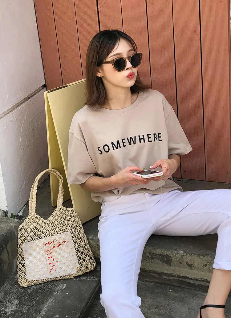 SOMEWHERE半袖Tシャツ | DHOLIC | 詳細画像1