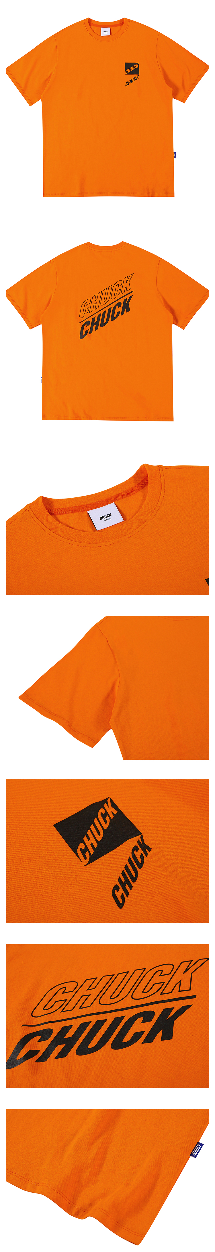スラントロゴTシャツ(オレンジ) | 詳細画像4