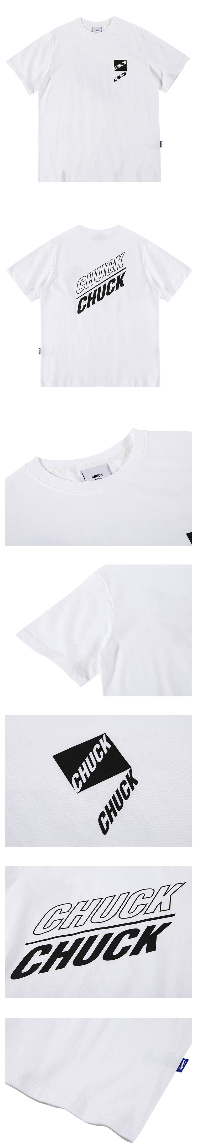 スラントロゴTシャツ(ホワイト) | 詳細画像4