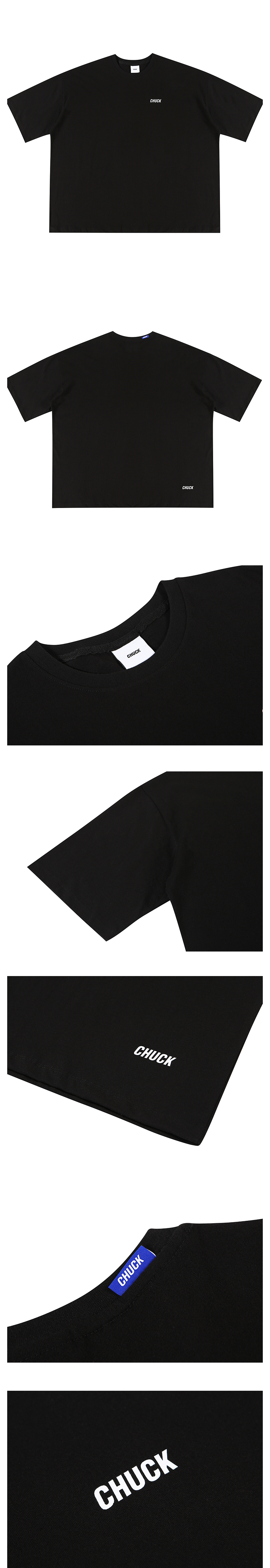 スーパーオーバーフィットTシャツ(ブラック) | 詳細画像4