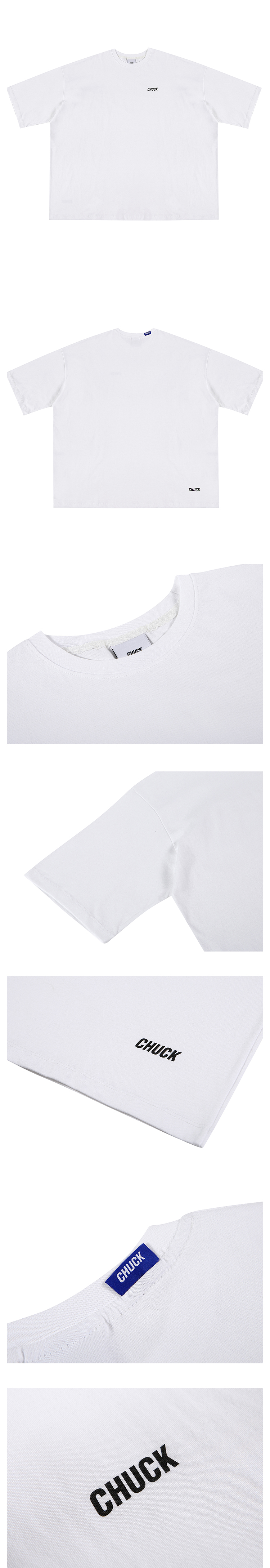 スーパーオーバーフィットTシャツ(ホワイト) | 詳細画像6