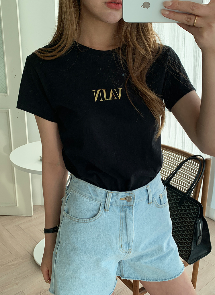 VAINゴールドロゴTシャツ | naning9 | 詳細画像1