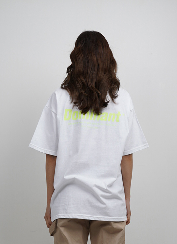 オーバーサイズショートスリーブロゴTシャツ(ホワイト) | 詳細画像1