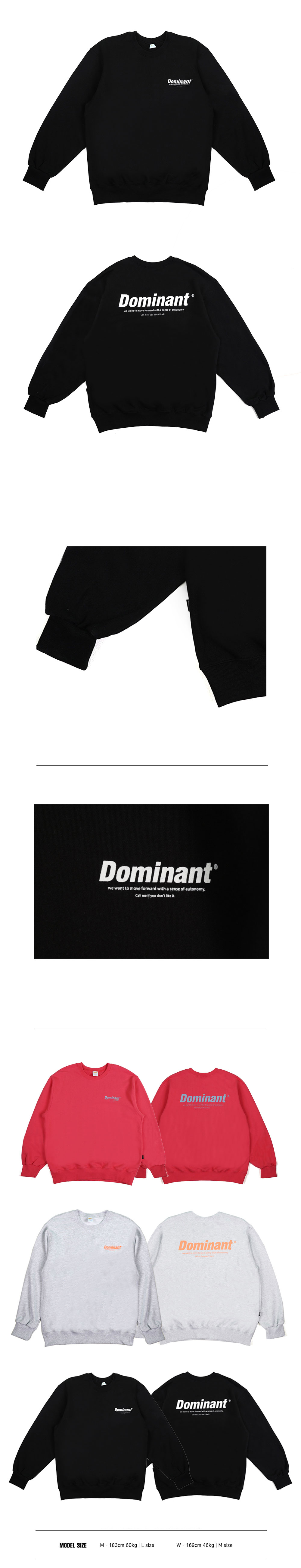 ロゴポイントスウェットシャツ(ブラック) | 詳細画像5