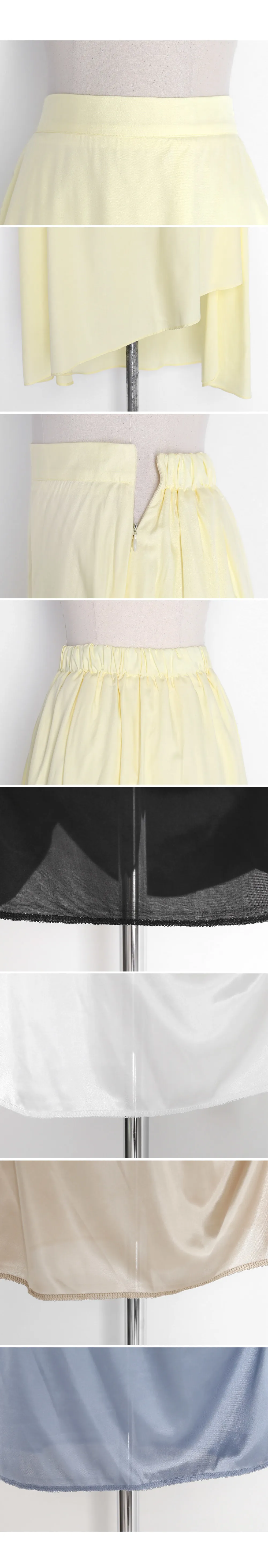 アンバランスAラインスカート・全5色 | DHOLIC | 詳細画像10