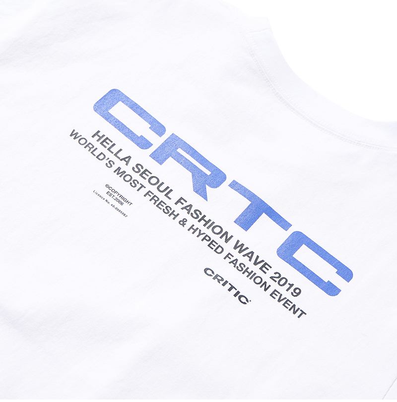 CRTCバックロゴTシャツ(ホワイト) | 詳細画像6