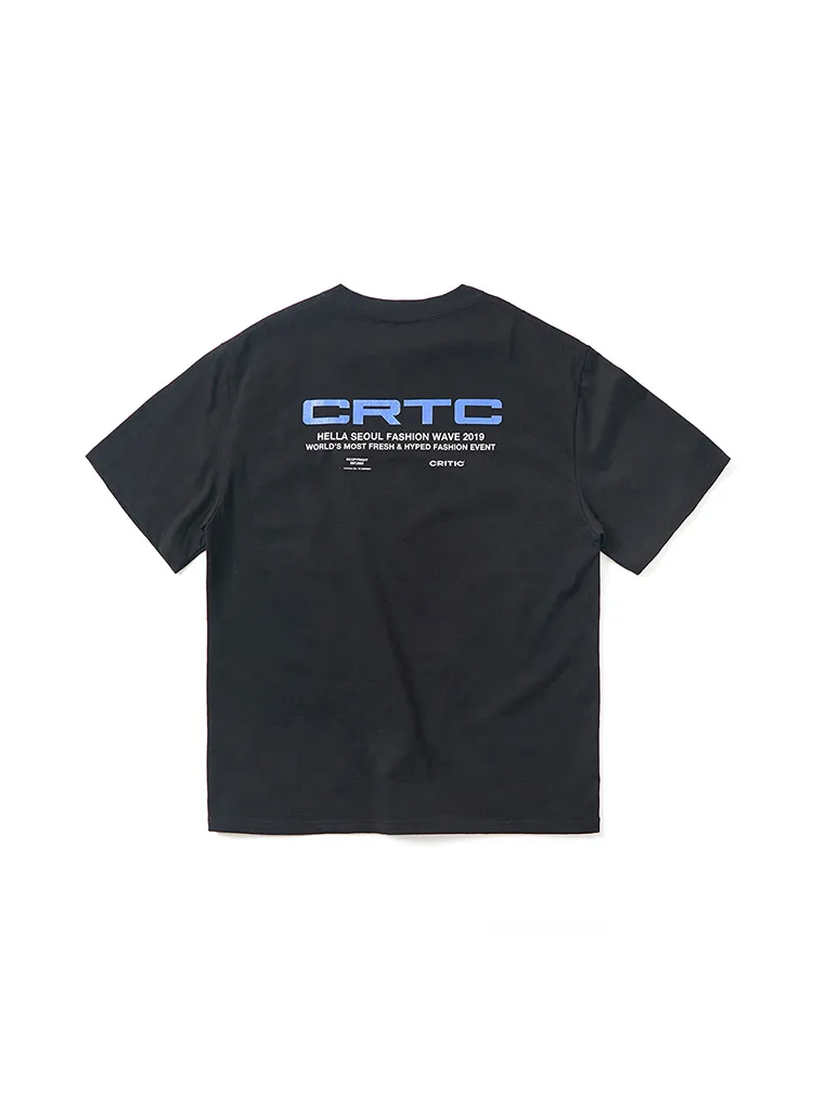 CRTCバックロゴTシャツ(ブラック) | 詳細画像1