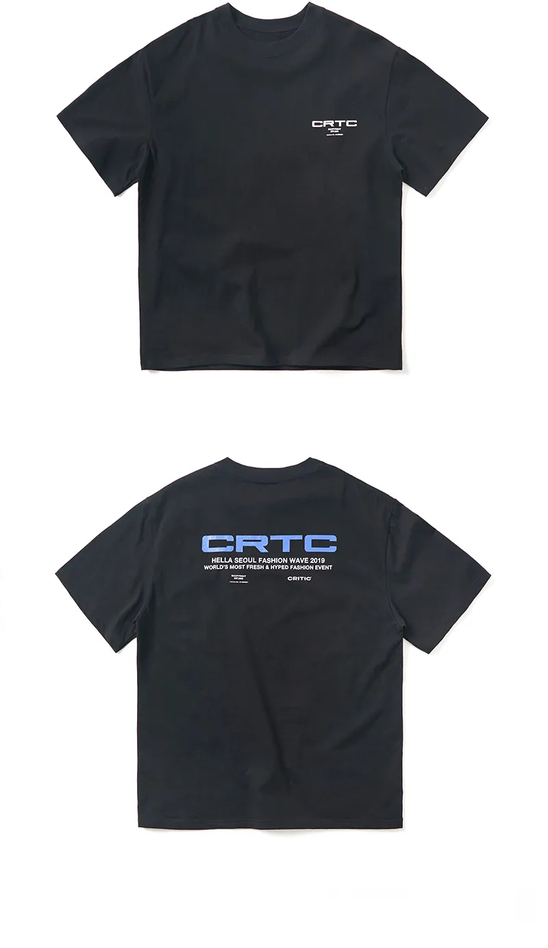 CRTCバックロゴTシャツ(ブラック) | 詳細画像6