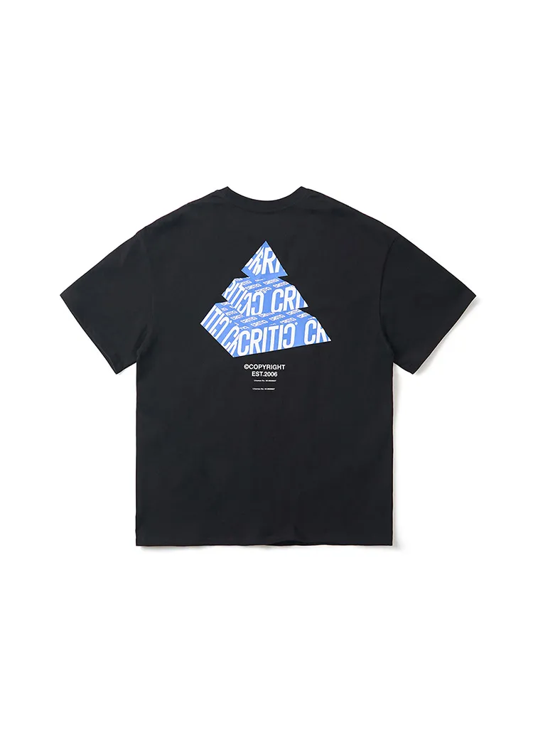 ピラミッドロゴTシャツ(ブラック) | 詳細画像1
