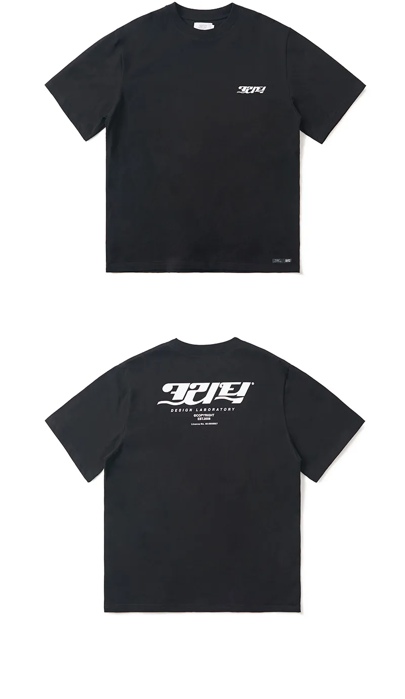 コリアンロゴTシャツ(ブラック) | 詳細画像4