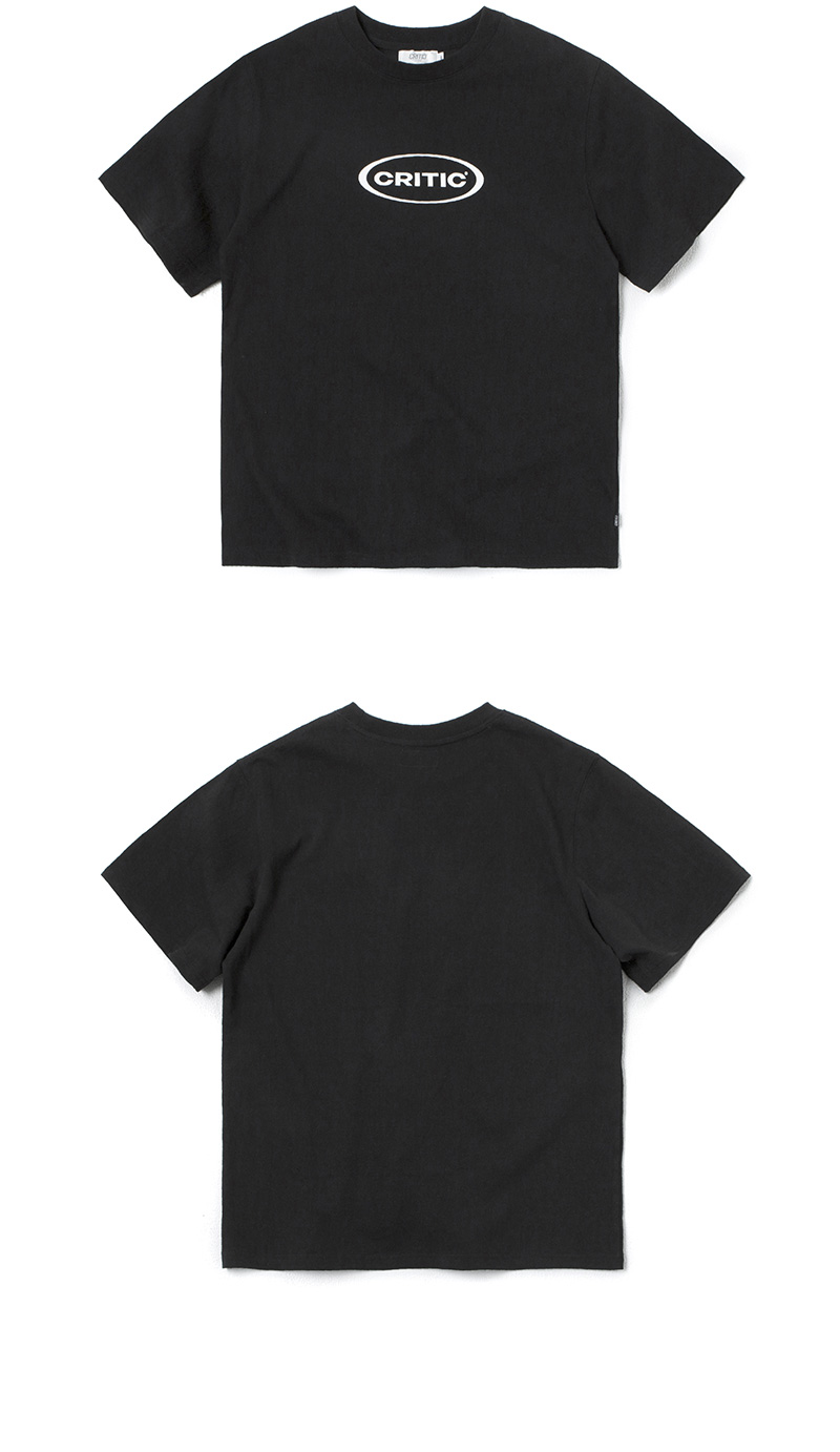 オーバルロゴTシャツ(ブラック) | 詳細画像5