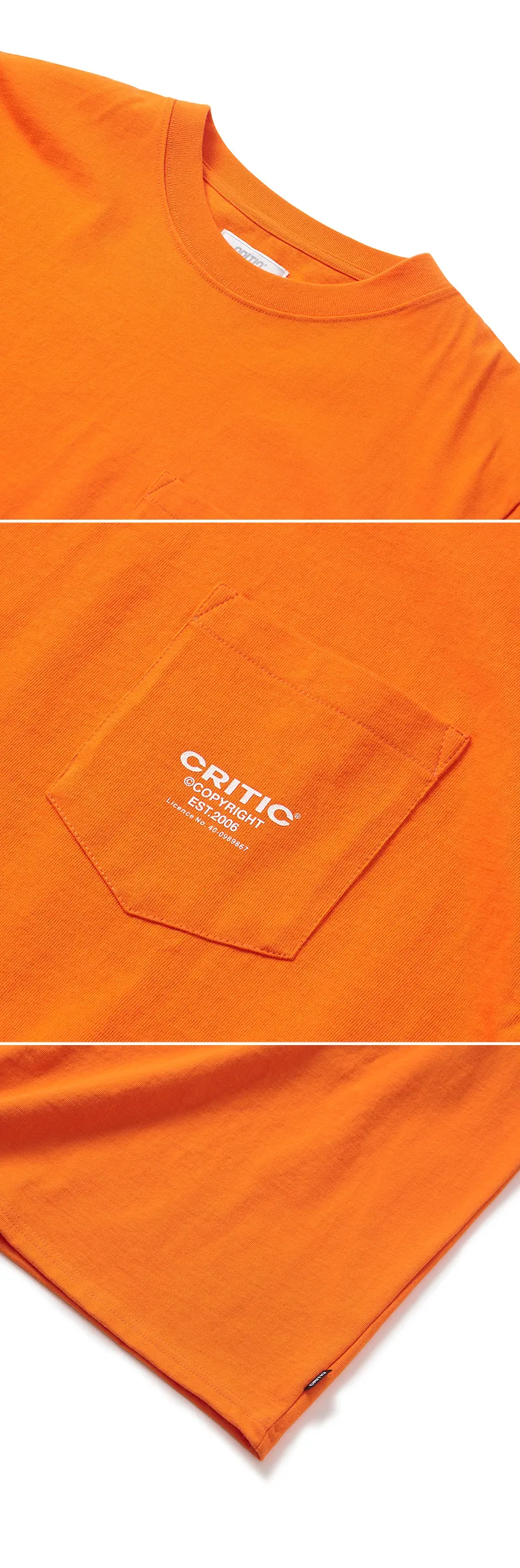 ロゴポケットTシャツ(オレンジ) | 詳細画像5