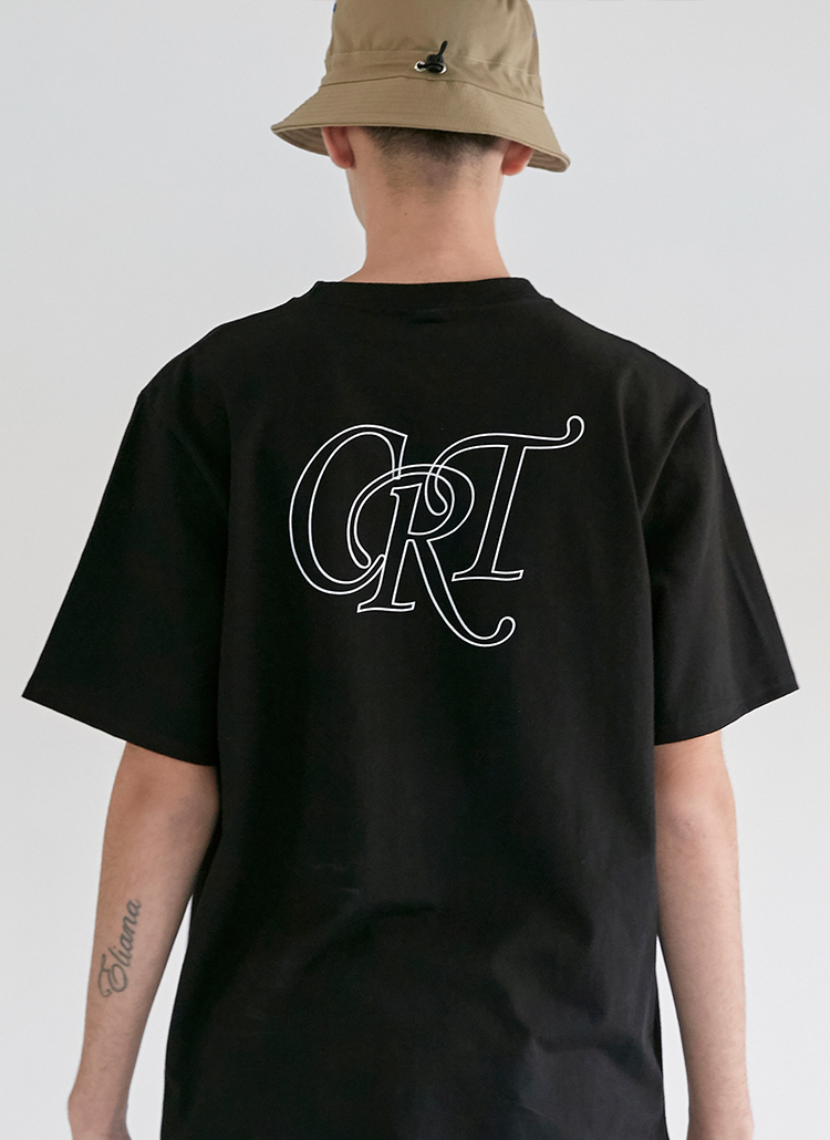 CRTロゴTシャツ(ブラック) | 詳細画像1