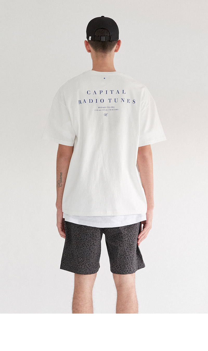 CRTレタリングTシャツ(ホワイト) | 詳細画像8