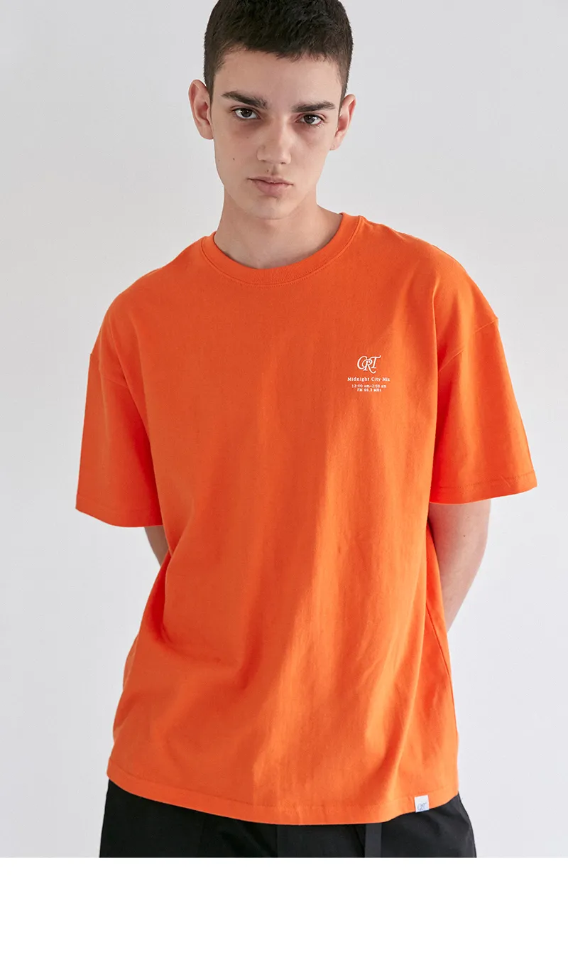 CRTレタリングTシャツ(オレンジ) | 詳細画像8