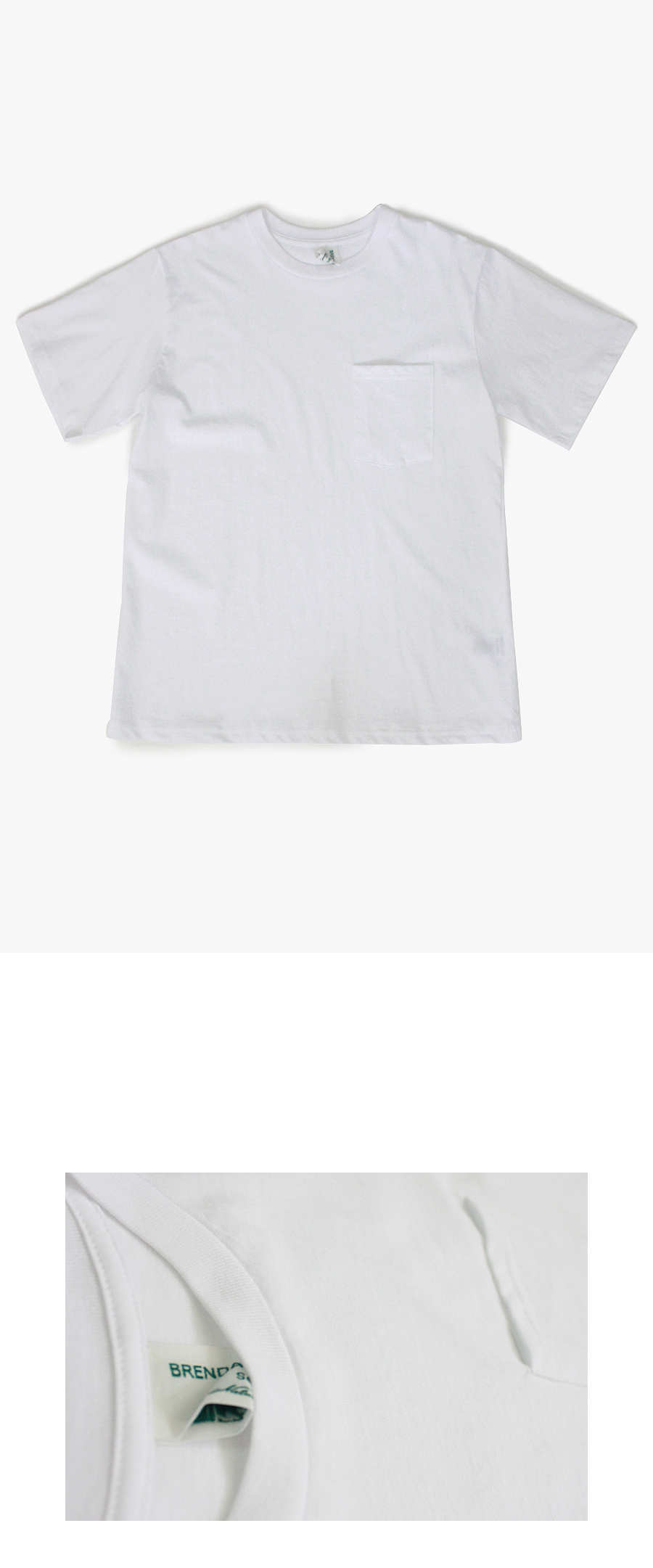 コットンポケットTシャツ(ホワイト) | 詳細画像4