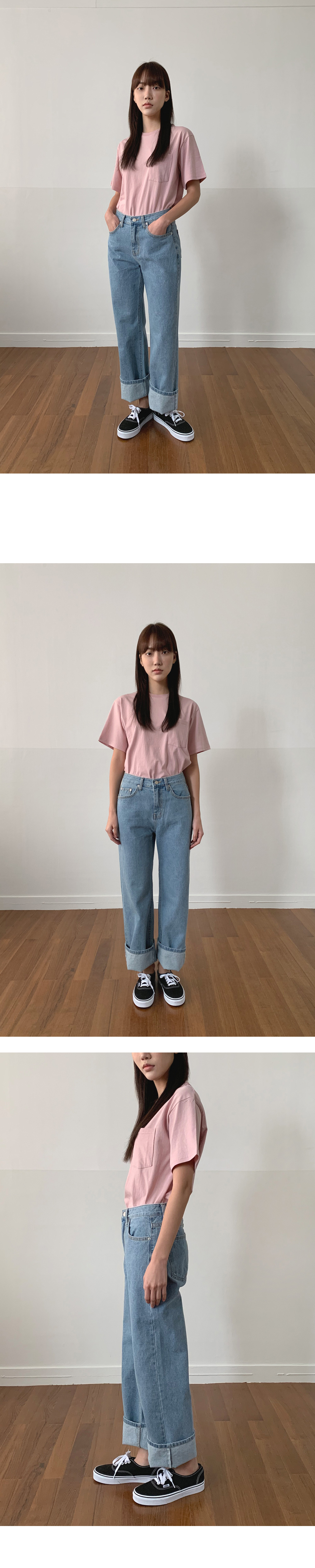 コットンポケットTシャツ(ピンク) | 詳細画像2