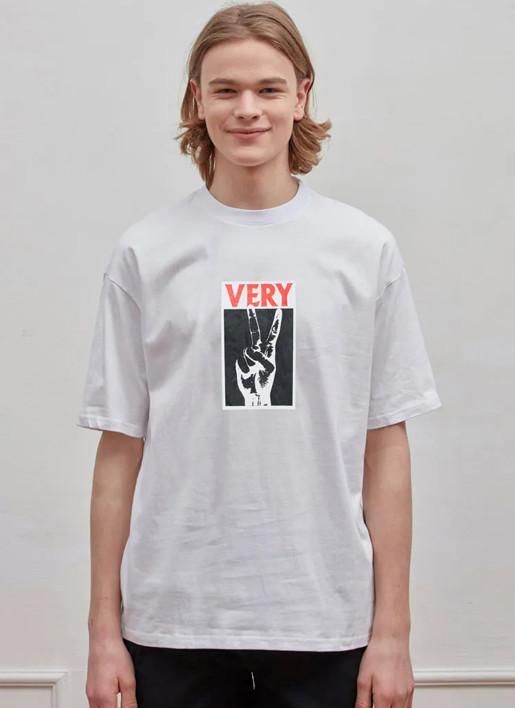 ビクトリーVERYロゴTシャツ(ホワイト) | 詳細画像1