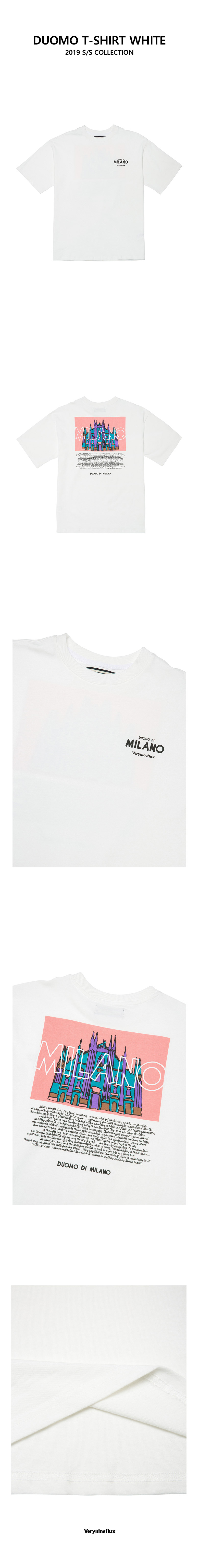 MILANOバックスクエアプリントTシャツ(ホワイト) | 詳細画像3