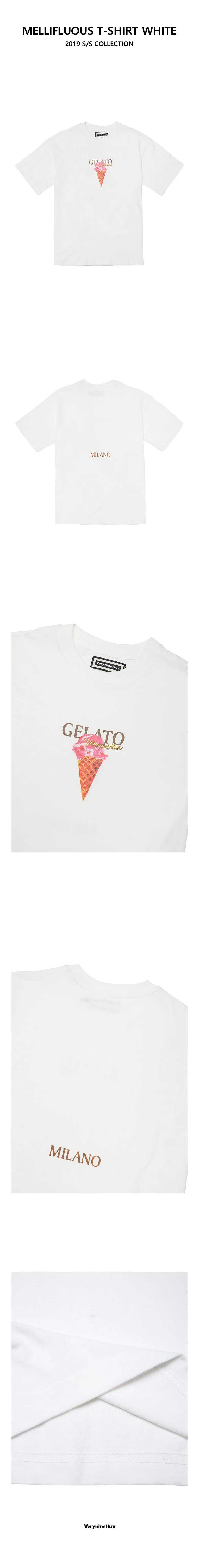 GELATOプリントTシャツ(ホワイト) | 詳細画像3