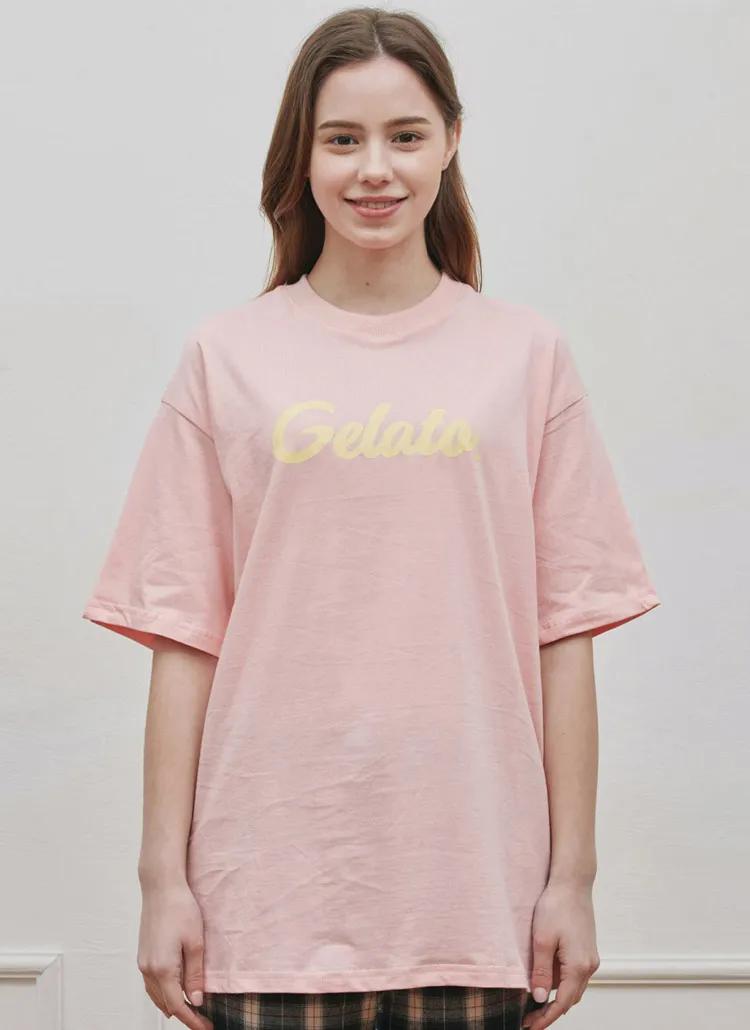 Gelato.半袖Tシャツ(ピンク) | 詳細画像1