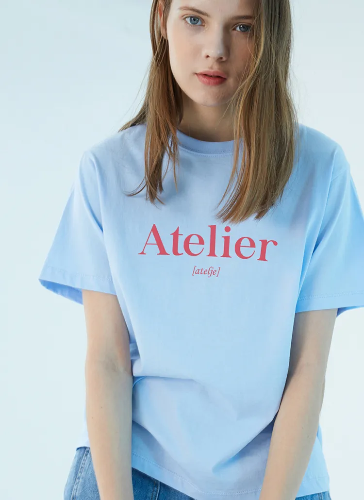 AtelierロゴTシャツ(ホワイト) | 詳細画像1