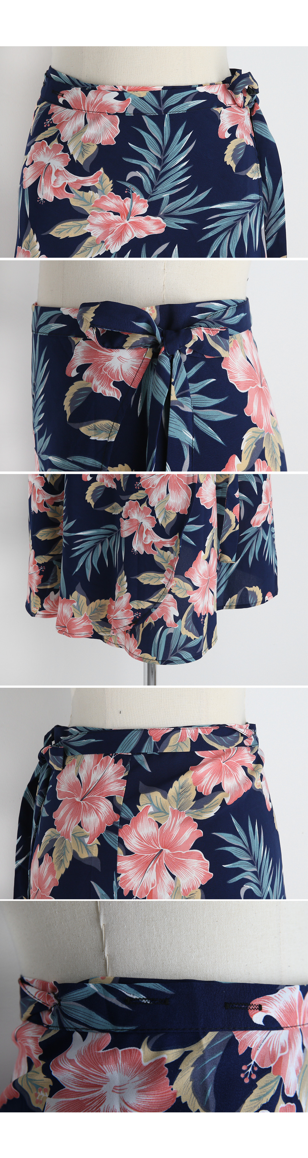 ボタニカルパターンラップスカート・全2色 | DHOLIC | 詳細画像10