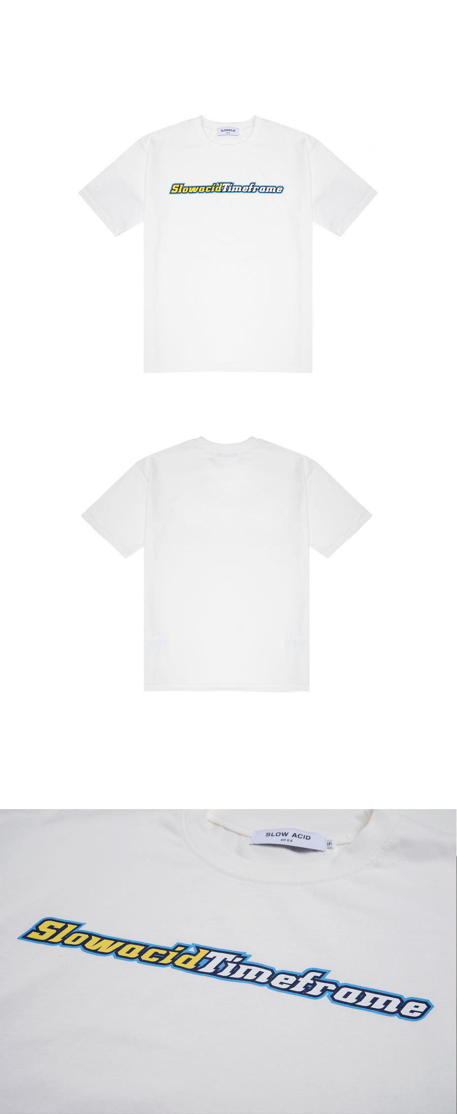 Timeframe半袖Tシャツ(ホワイト) | 詳細画像5