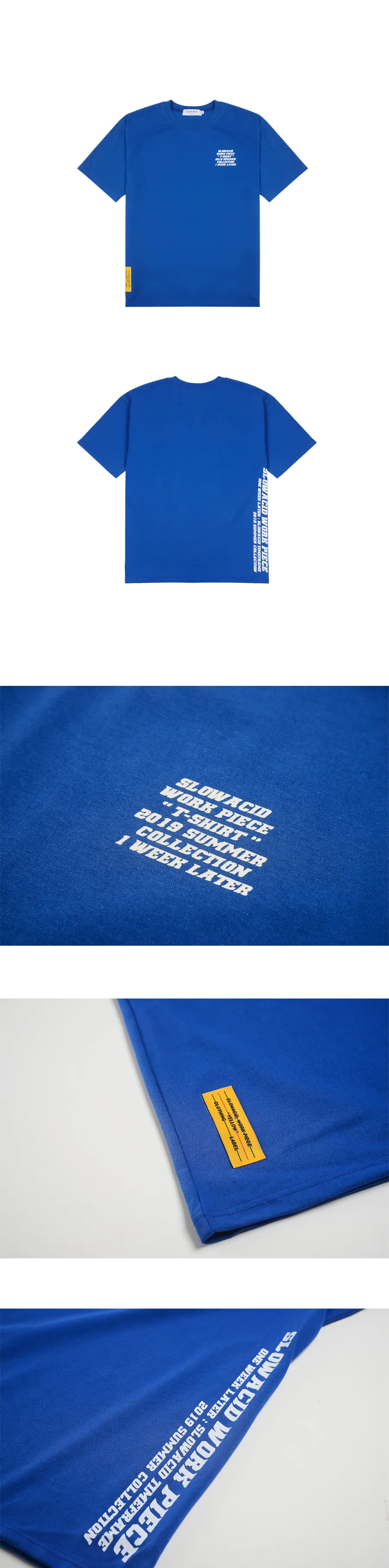 19SU半袖Tシャツ(ブルー) | 詳細画像5