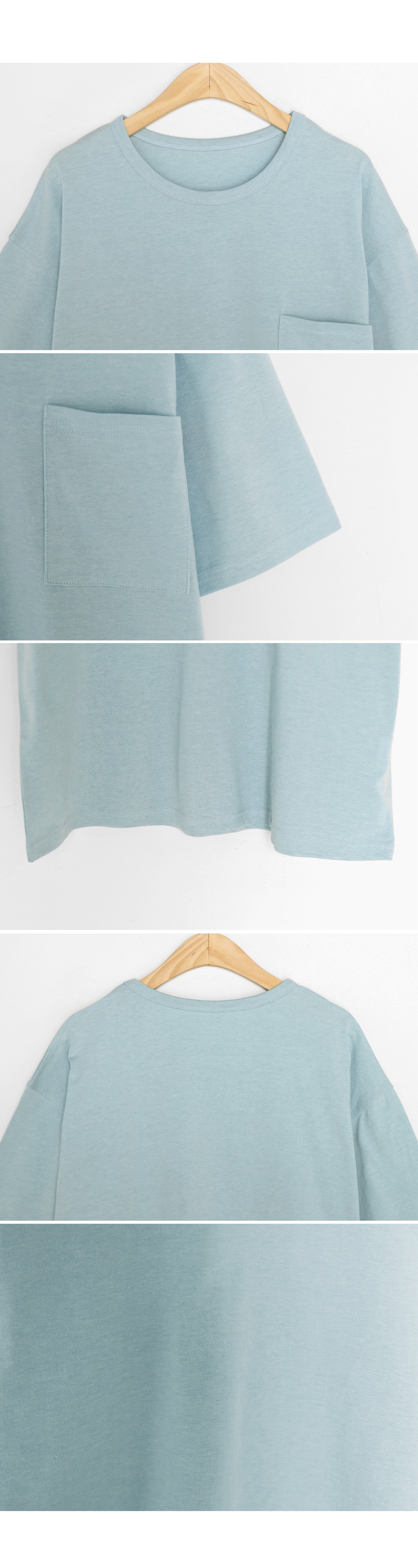 ワンポケット半袖Tシャツ・全5色 | DHOLIC | 詳細画像7