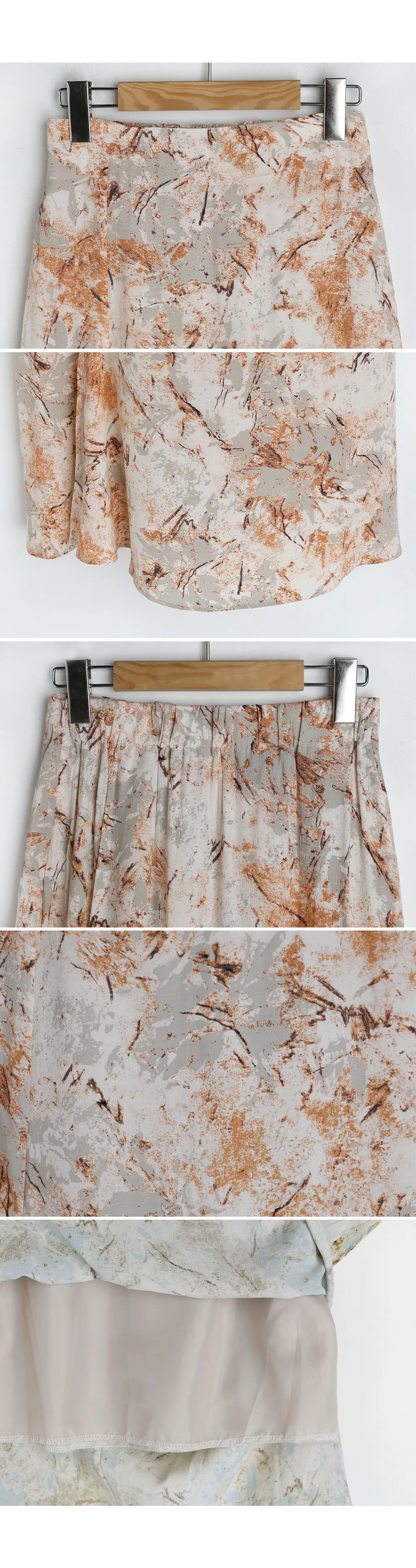 フローラルプリントスカート・全2色 | DHOLIC PLUS | 詳細画像5