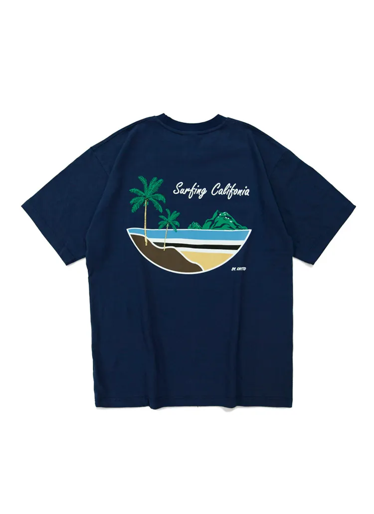 SURFINGバックロゴTシャツ(ネイビー) | 詳細画像1