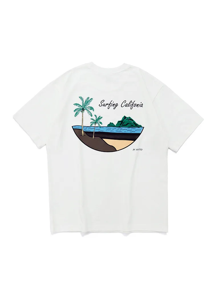 SURFINGバックロゴTシャツ(オフホワイト) | 詳細画像1