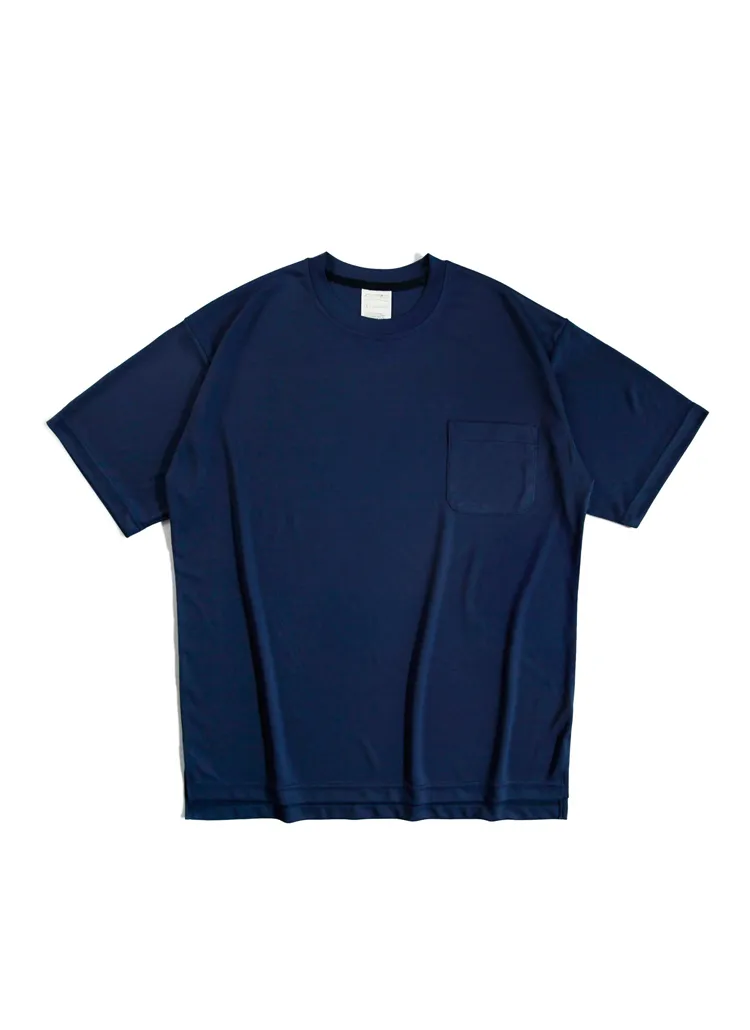 CoolonポケットTシャツ(ネイビー) | 詳細画像1