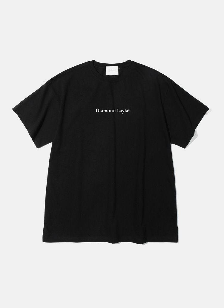 セリフロゴ半袖Tシャツ(ブラック) | 詳細画像1