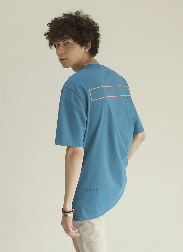 Blankロゴ半袖Tシャツ(ブルー) | 詳細画像1