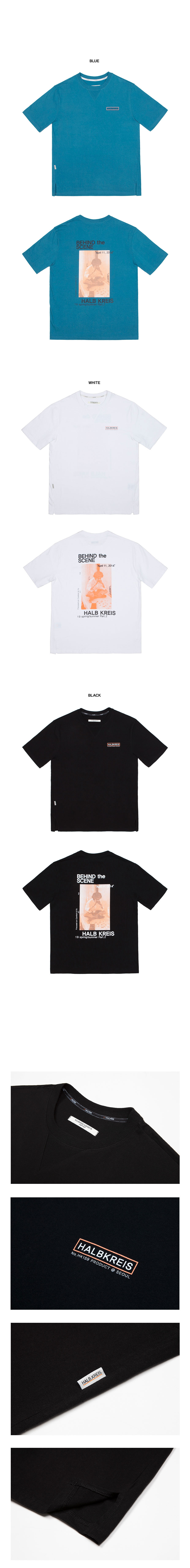 バックフォトプリントTシャツ(ブラック) | 詳細画像6