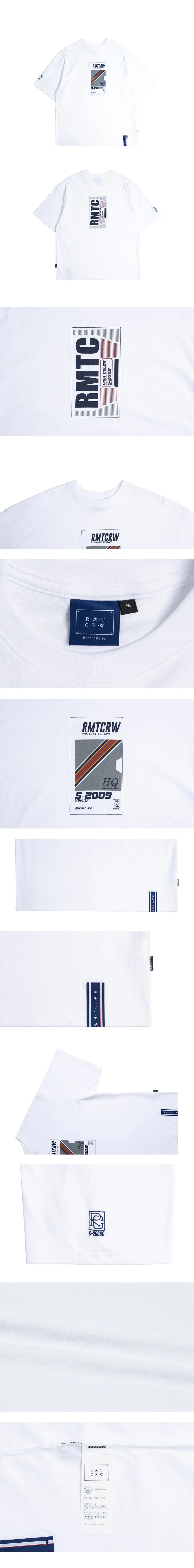 RMTCビデオケース半袖Tシャツ(ホワイト) | 詳細画像3