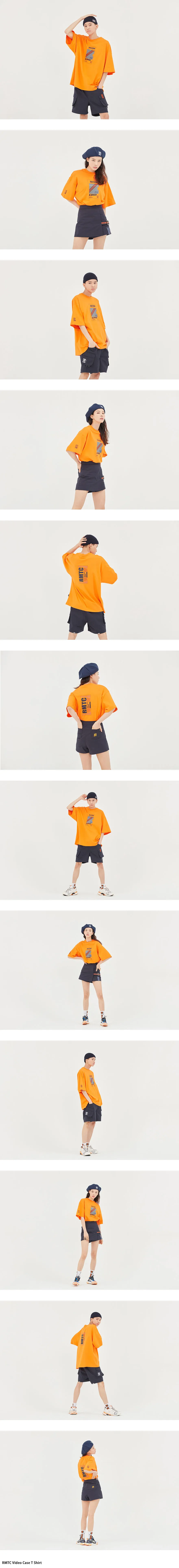 RMTCビデオケース半袖Tシャツ(オレンジ) | 詳細画像2