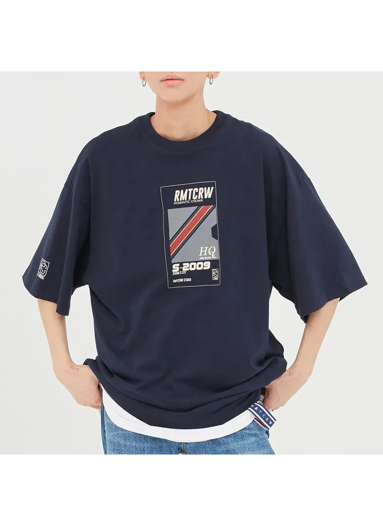 RMTCビデオケース半袖Tシャツ(ネイビー) | 詳細画像1