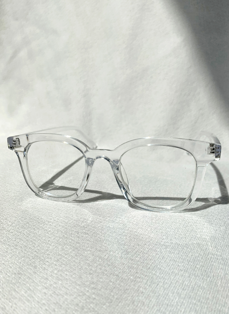 ウェリントンクリアフレーム眼鏡 | 詳細画像1