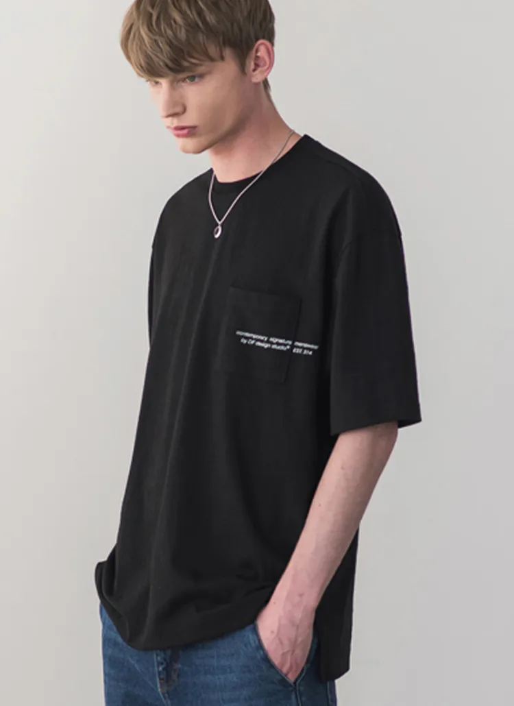 シグネチャーポケットTシャツ(ブラック) | 詳細画像1