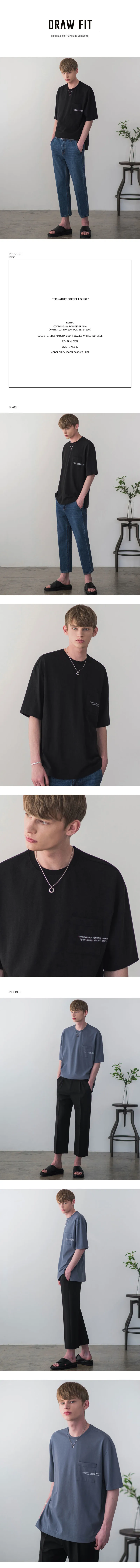 シグネチャーポケットTシャツ(ブラック) | 詳細画像2