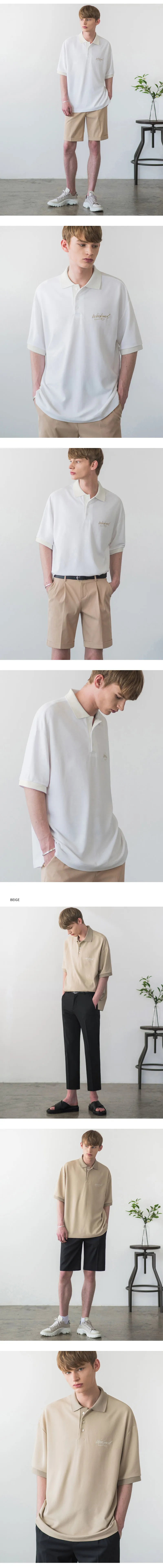 weekend刺繍ポロシャツ(ホワイト) | 詳細画像3
