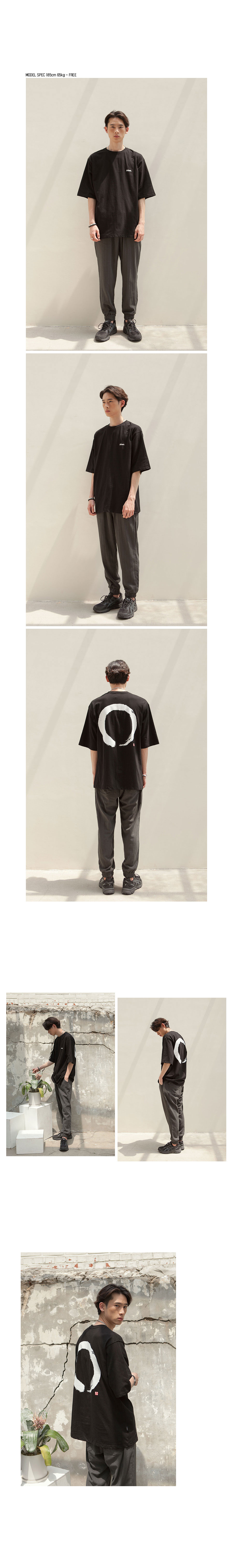 VanoneバックサークルロゴTシャツ(ブラック) | 詳細画像3